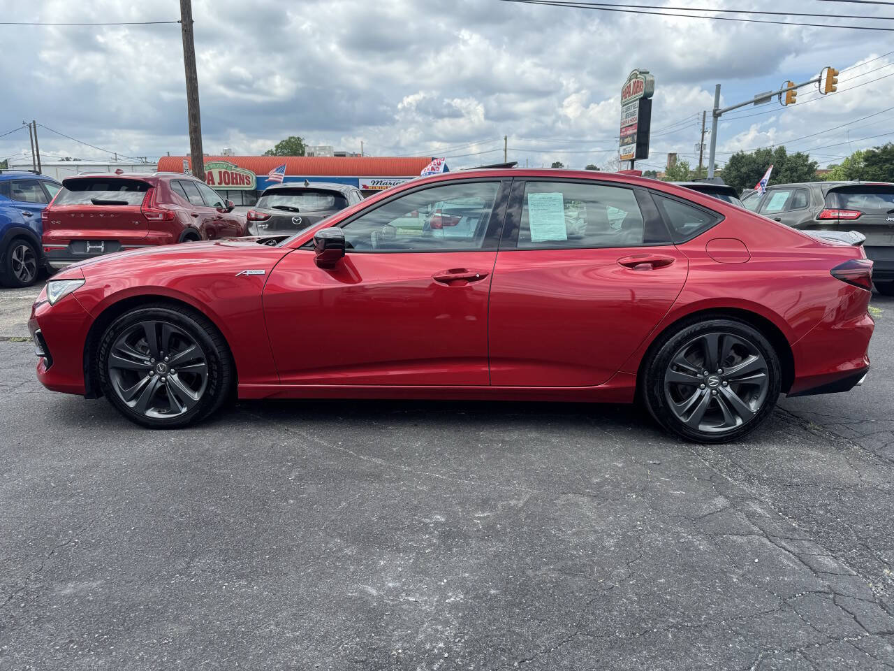 Used 2021 Acura TLX w/ A-SPEC Pkg AWD/4WD image 2