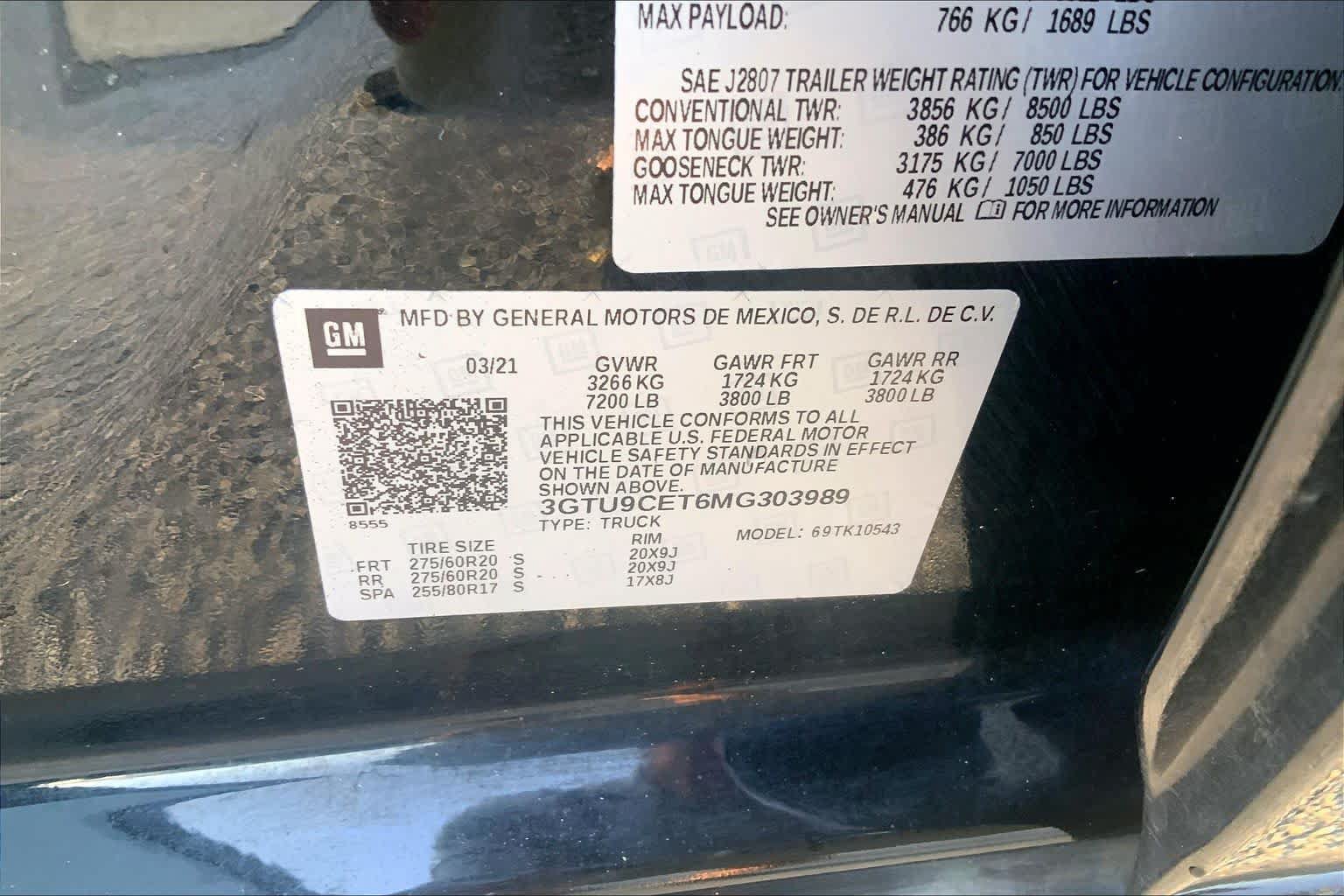 Used 2021 GMC Sierra 1500 Elevation AWD/4WD image 29