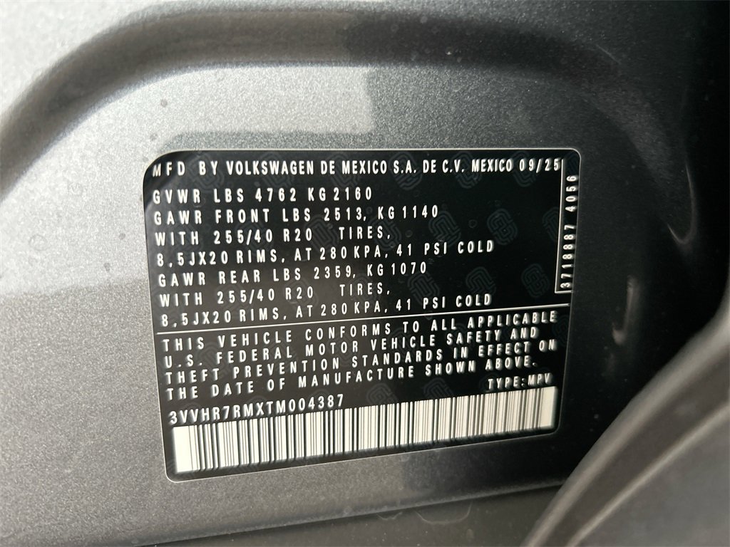 New 2026 Volkswagen Tiguan SE R-Line image 50