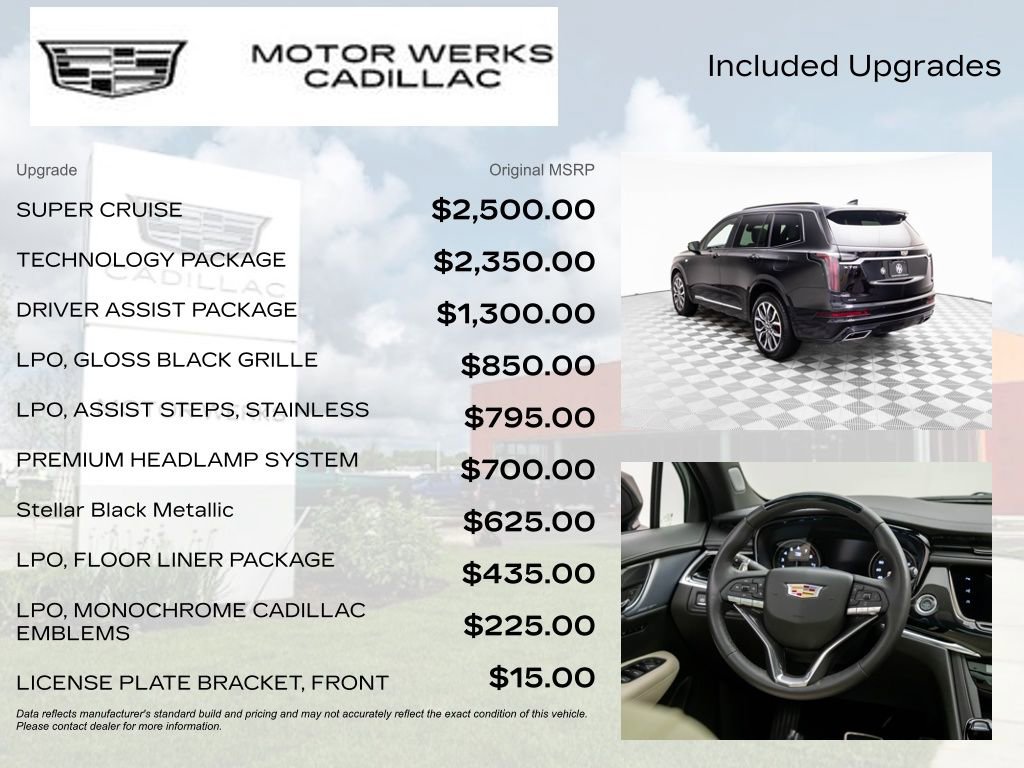 Certified 2024 Cadillac XT6 Sport w/ Technology Package image 4