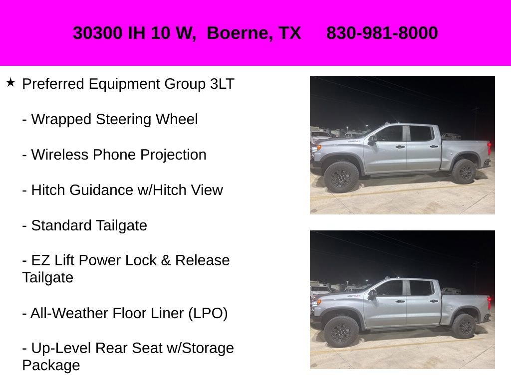 Used 2023 Chevrolet Silverado 1500 ZR2 w/ Technology Package image 21