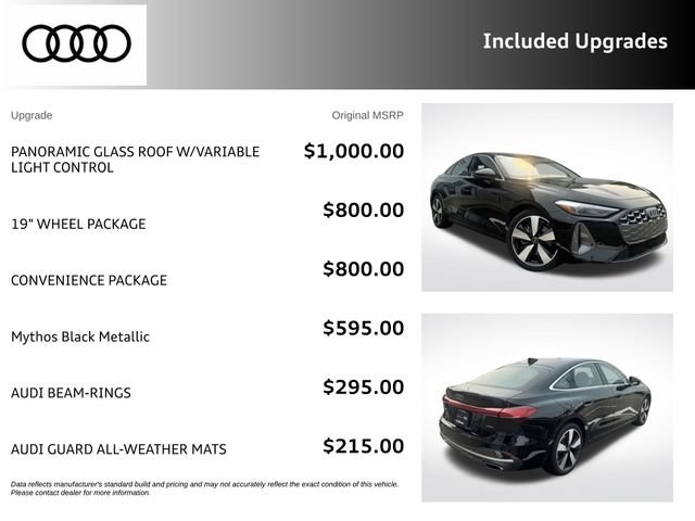 Certified 2025 Audi A5 2.0T Premium w/ Convenience Package AWD/4WD image 3