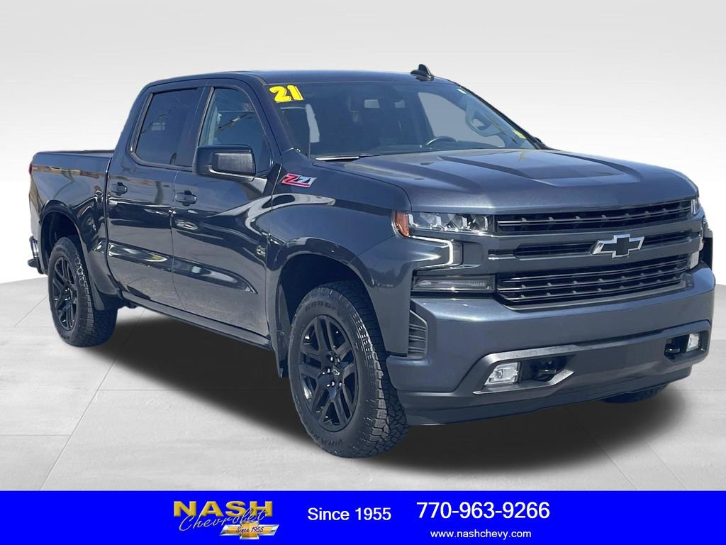 Used 2021 Chevrolet Silverado 1500 RST w/ LPO, Blackout Package image 1