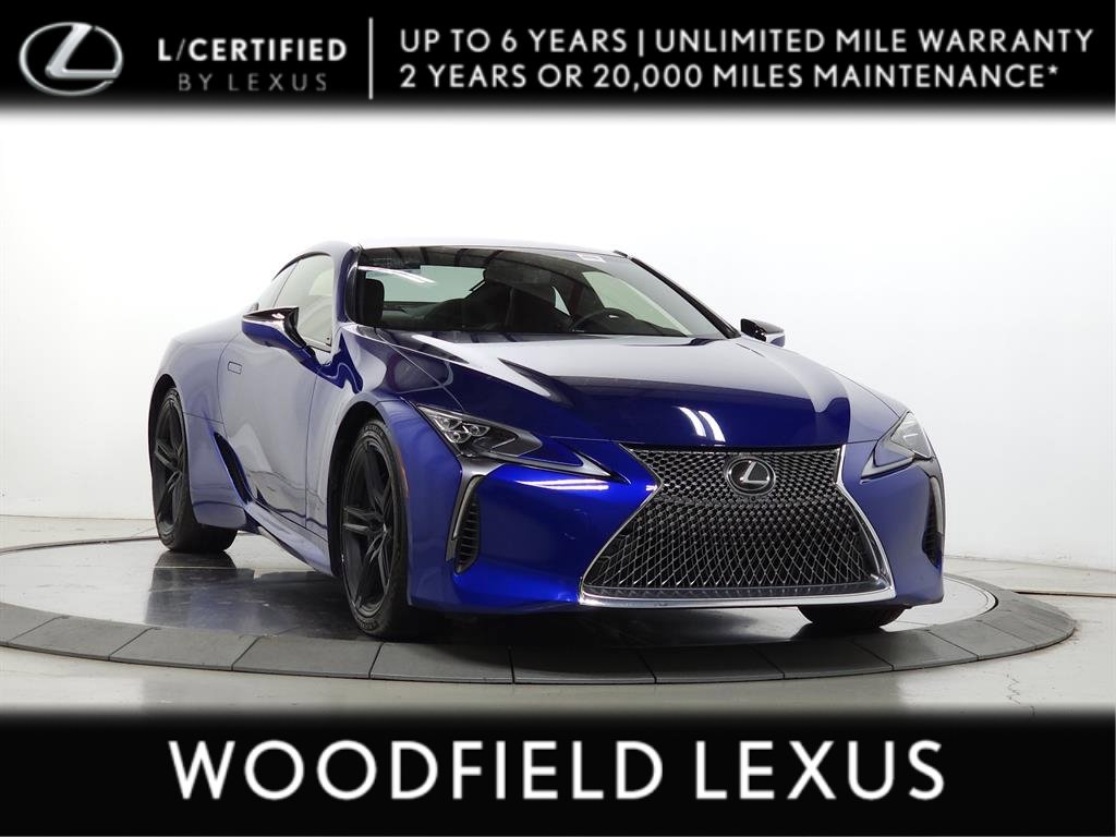 Certified 2024 Lexus LC 500 Coupe