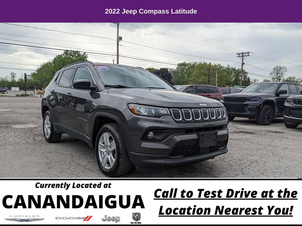 Used 2022 Jeep Compass Latitude w/ Convenience Group