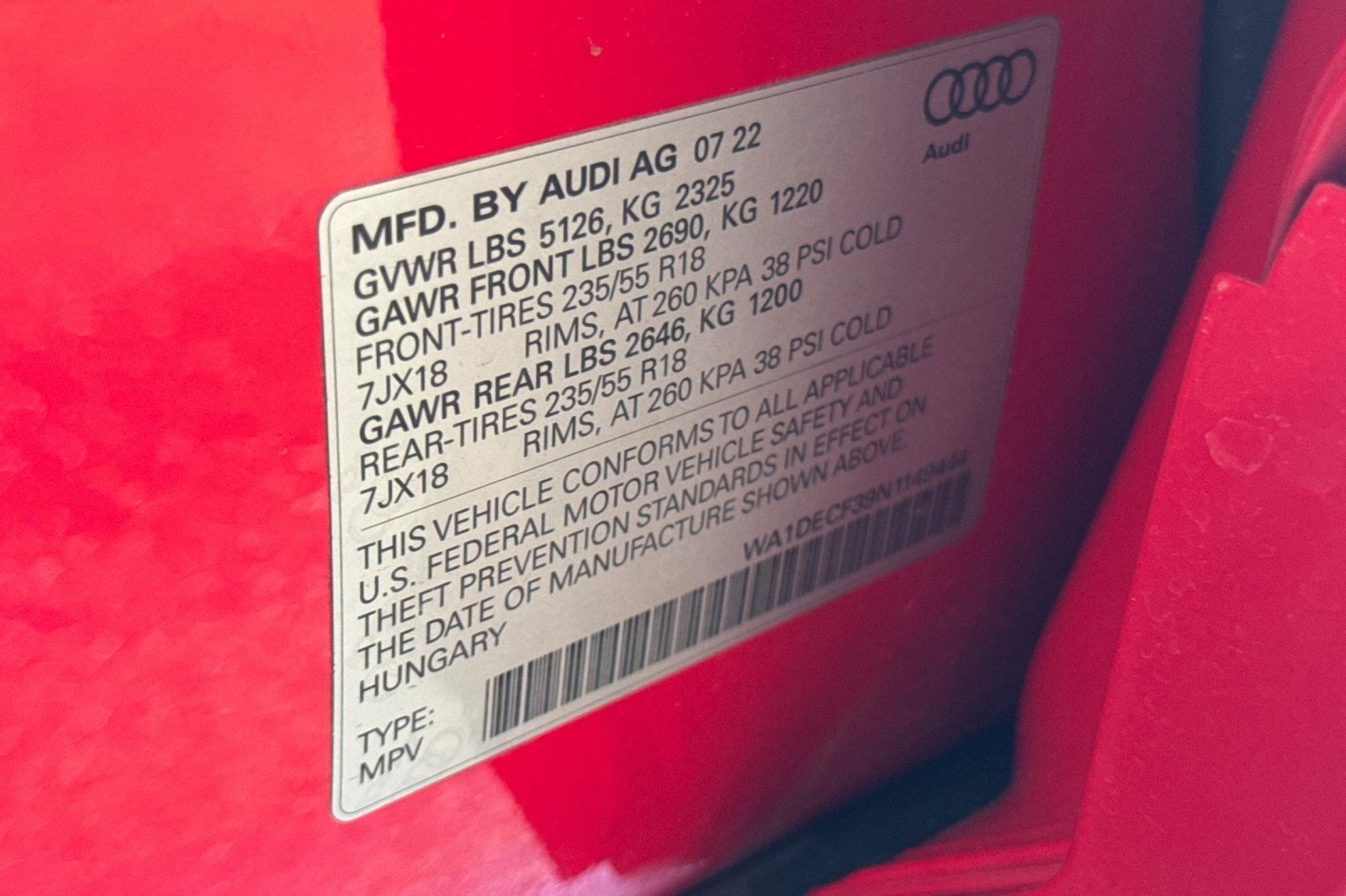 Used 2022 Audi Q3 2.0T Premium image 27