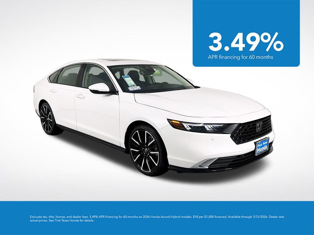 New 2026 Honda Accord Touring image 1