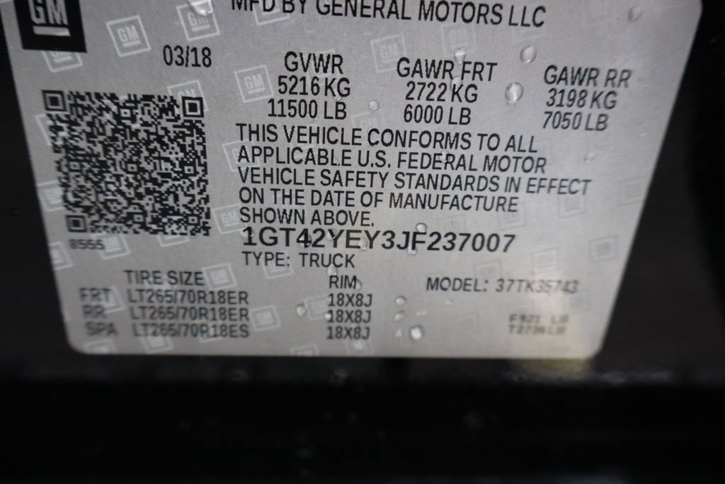 Used 2018 GMC Sierra 3500 Denali w/ Duramax Plus Package image 37