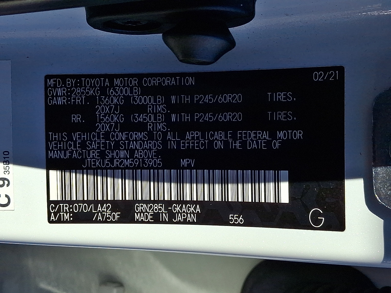 Used 2021 Toyota 4Runner Limited AWD/4WD image 29