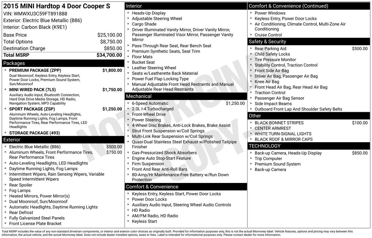Used 2015 MINI Cooper S image 31