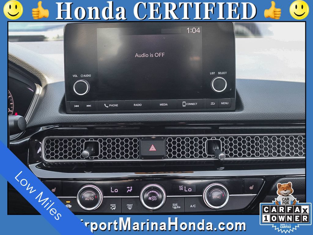 Certified 2023 Honda Civic EX image 10