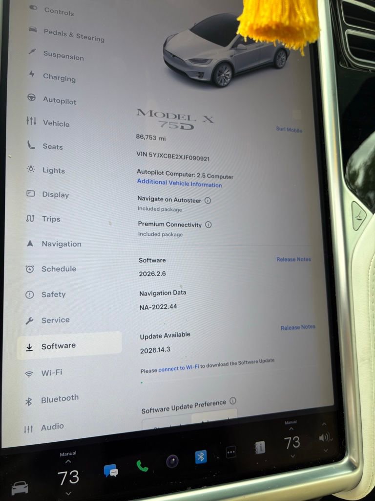 Used 2018 Tesla Model X 75D AWD/4WD image 14