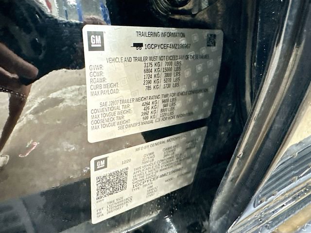 Used 2021 Chevrolet Silverado 1500 Custom Trail Boss w/ LPO, Dark Essentials Package image 28