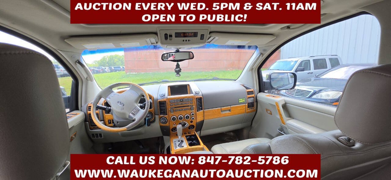 Used 2004 INFINITI QX56 4WD w/ Smart Vision Pkg image 6