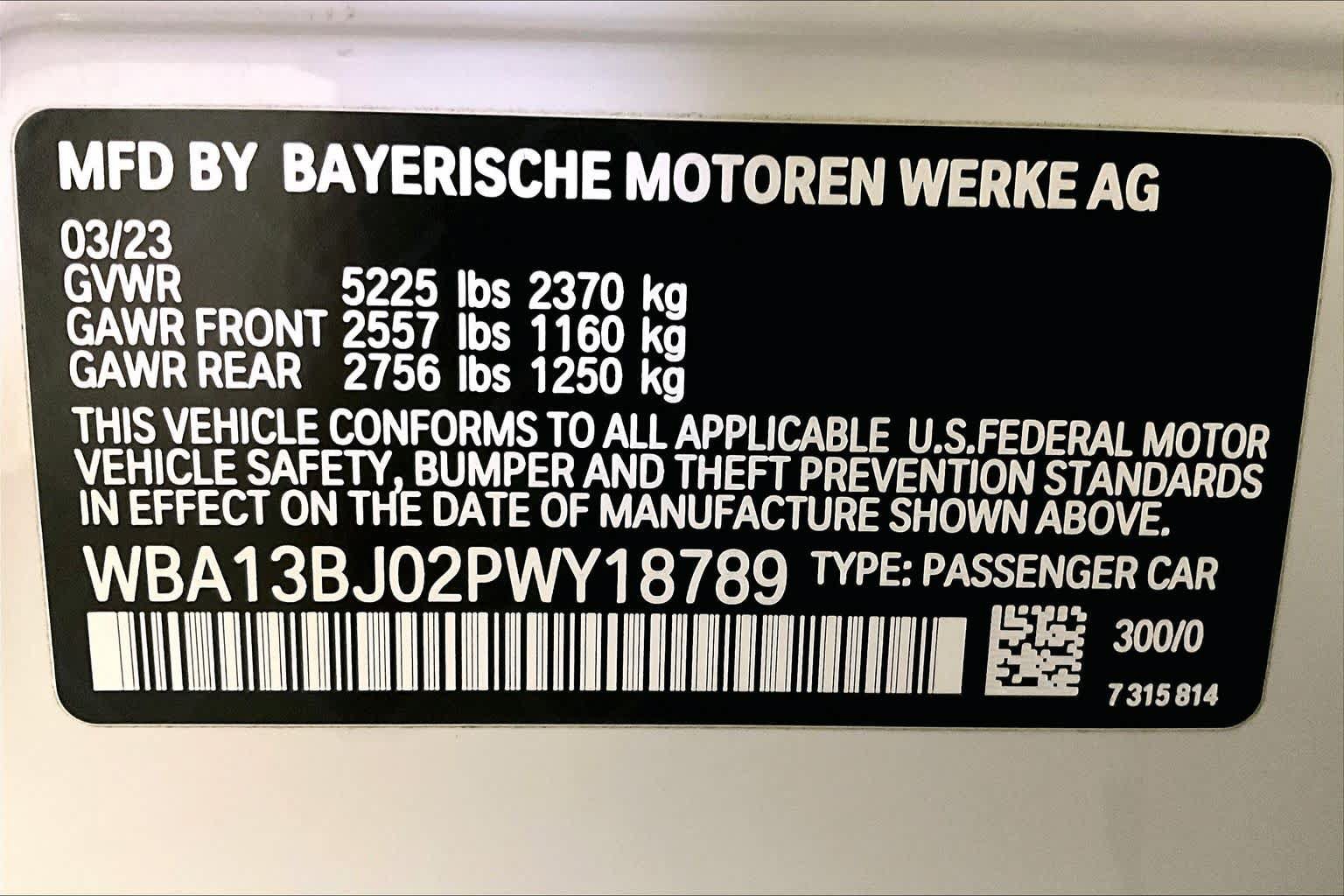 Certified 2023 BMW 530i xDrive w/ M Sport Package AWD/4WD image 33