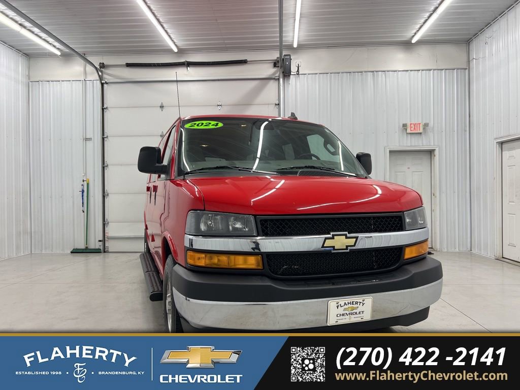 Used 2024 Chevrolet Express 3500 LT w/ LT Preferred Equipment Group RWD image 1