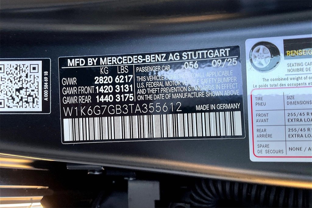 New 2026 Mercedes-Benz S 580 4MATIC Sedan image 12