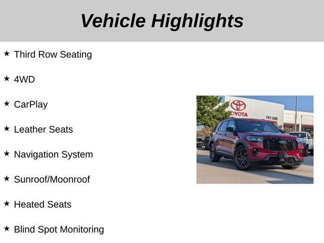 Used 2025 Ford Explorer ST AWD/4WD image 5