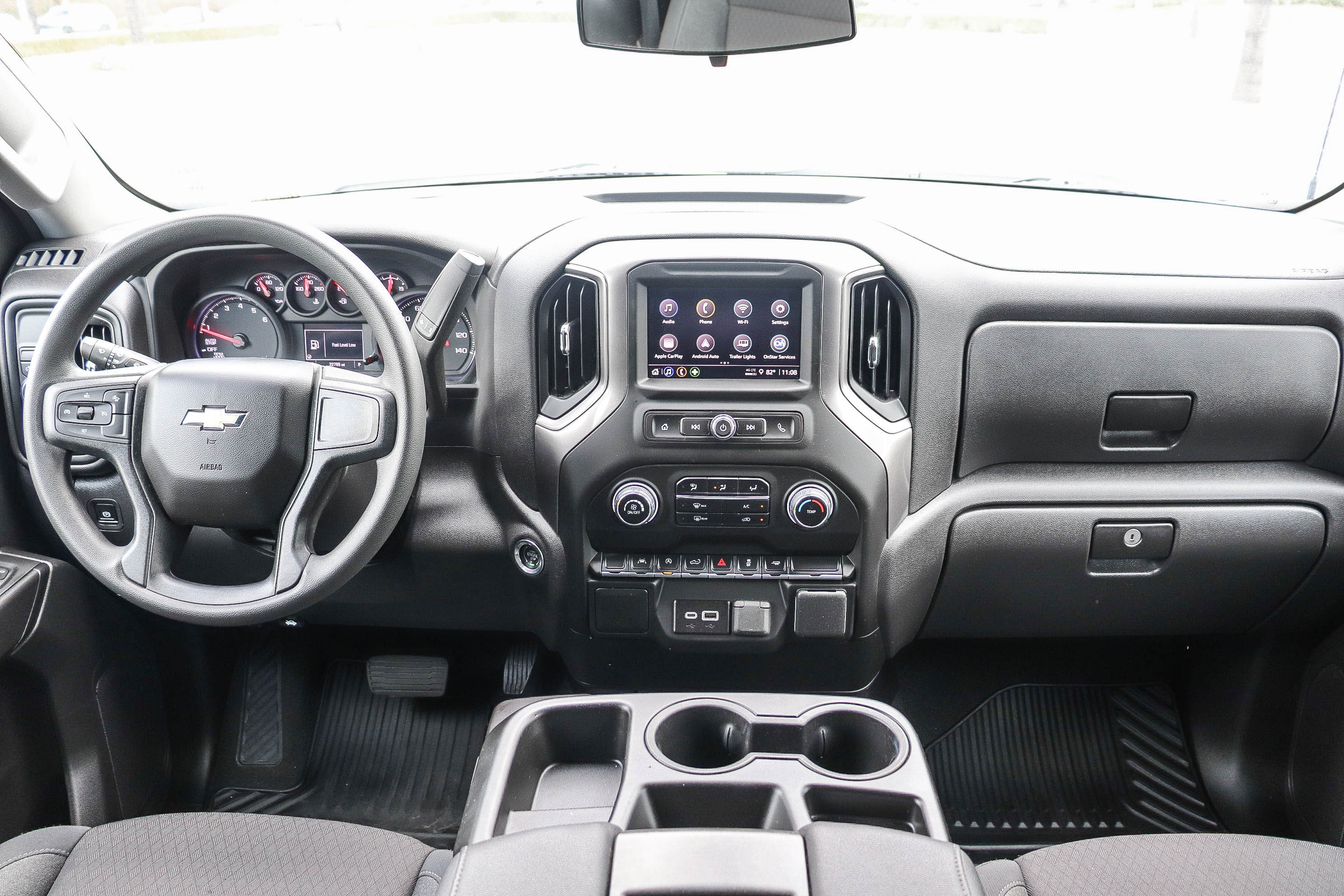 Used 2025 Chevrolet Silverado 1500 Custom w/ Turbomax Blackout Package RWD image 14