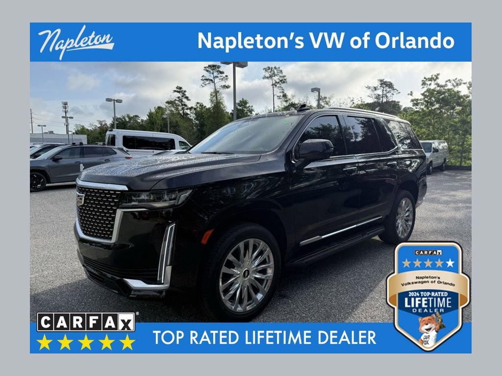 Used 2023 Cadillac Escalade Premium Luxury w/ LPO, Floor Liner Package image 1