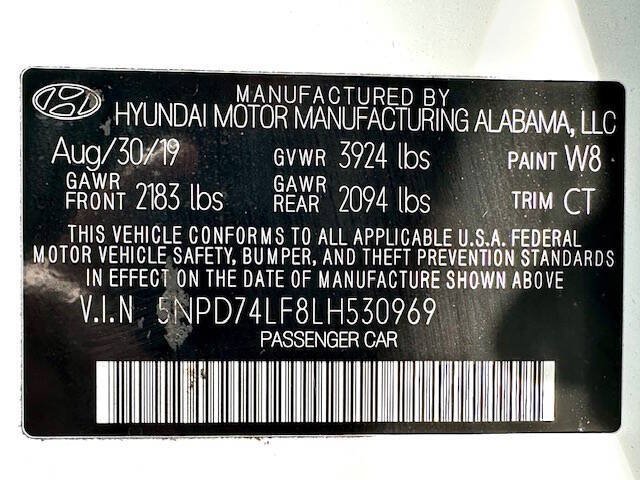 Used 2020 Hyundai Elantra SE w/ Cargo Package (C1) FWD image 18