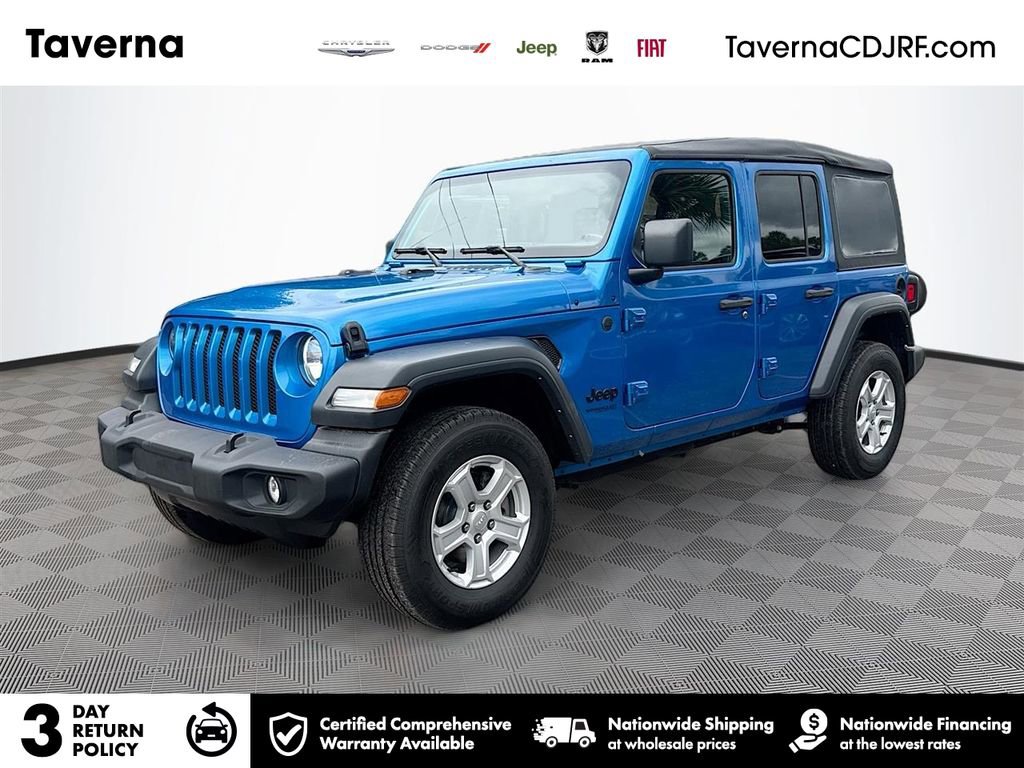 Used 2022 Jeep Wrangler Unlimited Sport