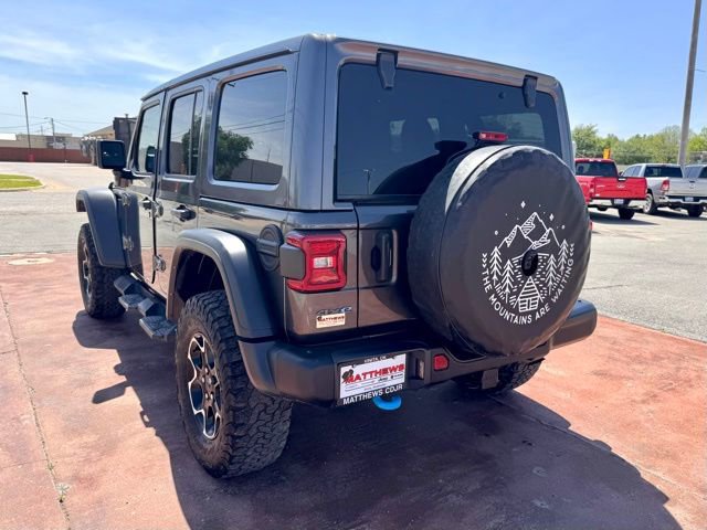Used 2021 Jeep Wrangler Unlimited Rubicon 4xe w/ Steel Bumper Group AWD/4WD image 8