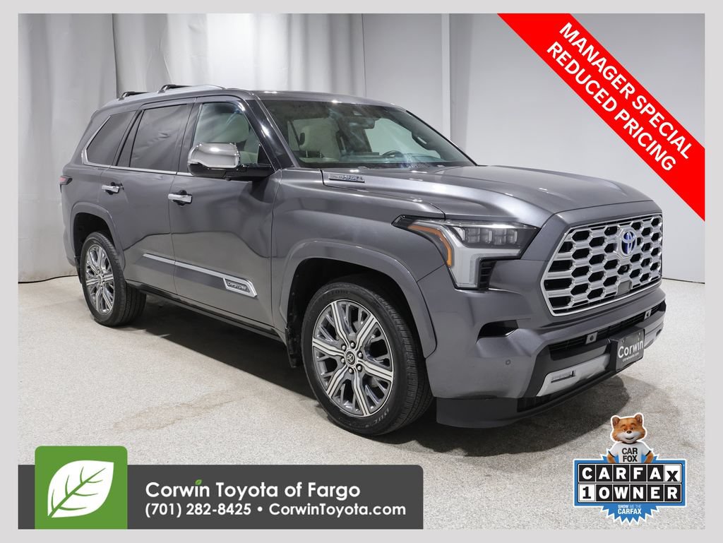 Used 2023 Toyota Sequoia Capstone AWD/4WD image 1