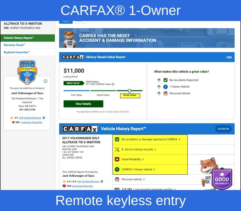 Used 2017 Volkswagen Golf Alltrack S image 11