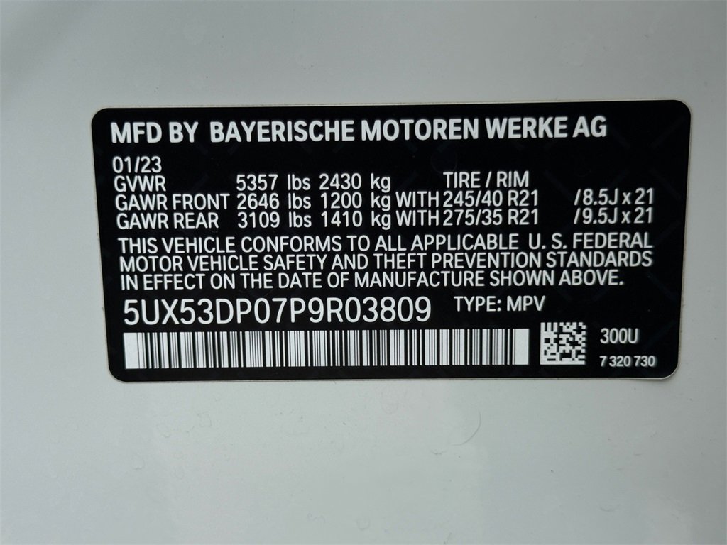 Used 2023 BMW X3 xDrive30i image 24