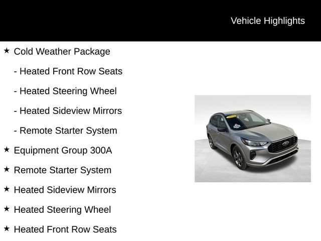 Used 2024 Ford Escape ST-Line w/ Cold Weather Package FWD image 7