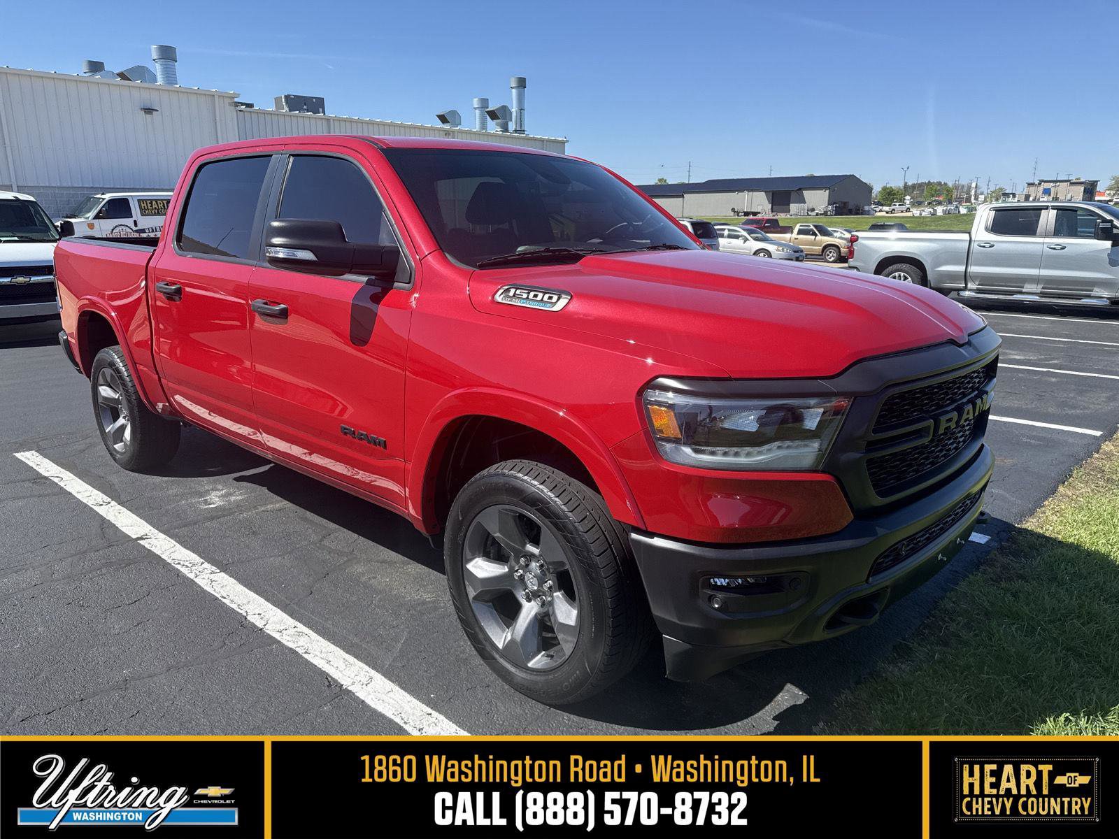 Used 2022 RAM 1500 Big Horn w/ Built-to-serve Edition AWD/4WD image 1