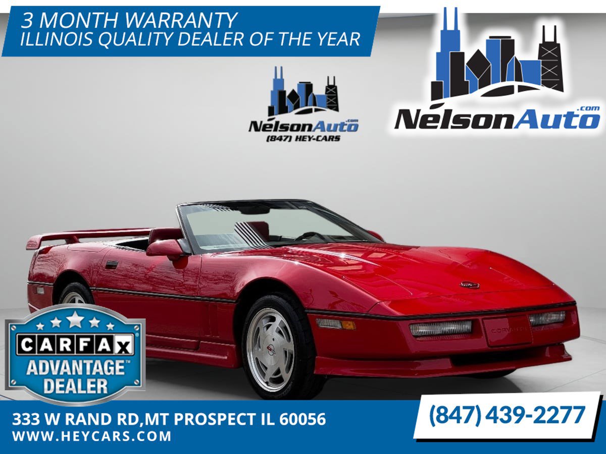 Used 1988 Chevrolet Corvette Convertible