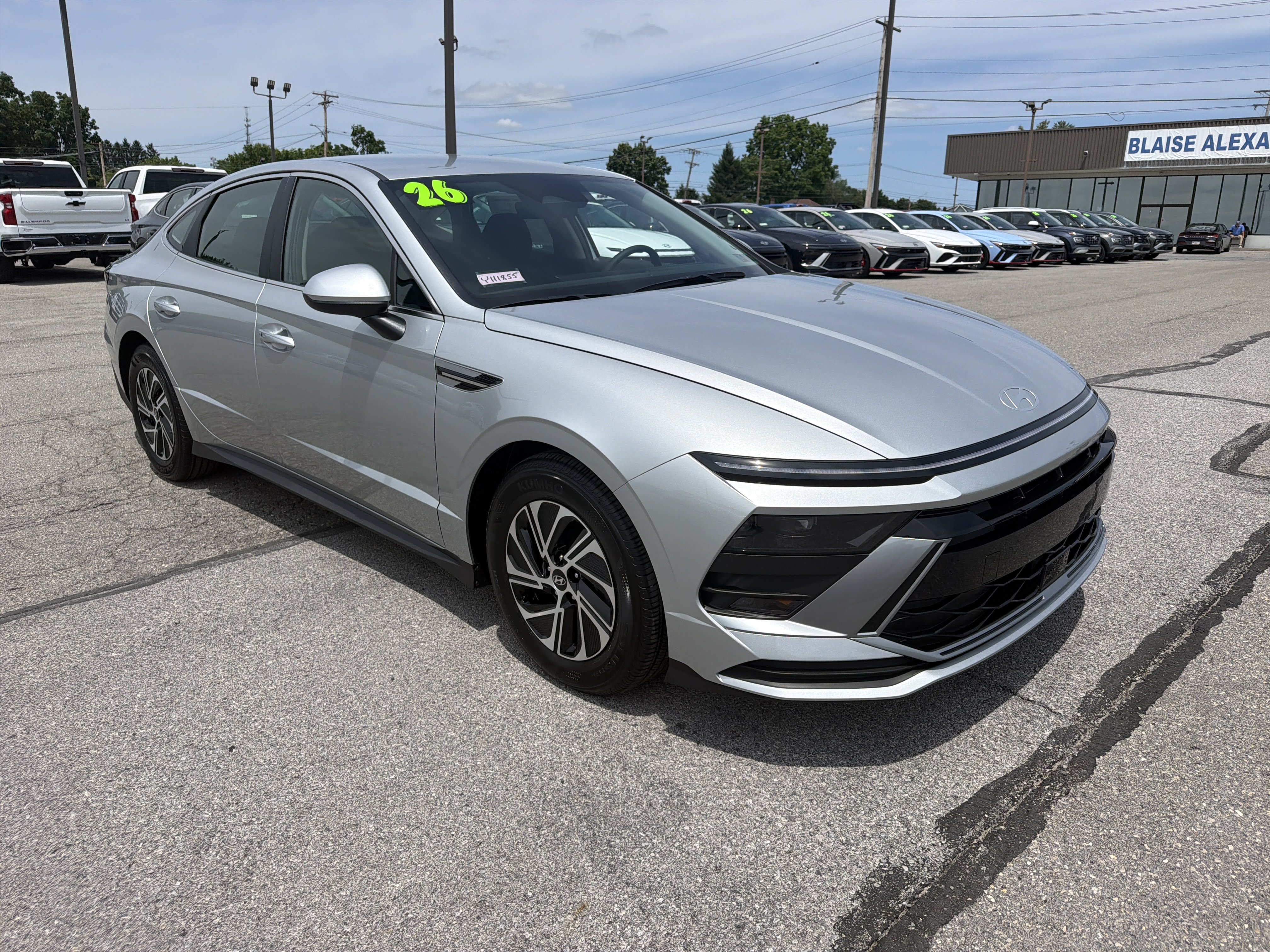 New 2026 Hyundai Sonata Blue