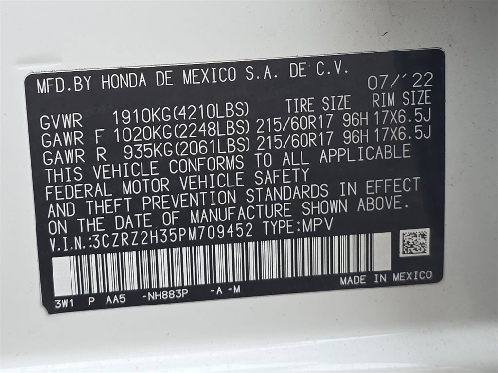 Used 2023 Honda HR-V LX image 34