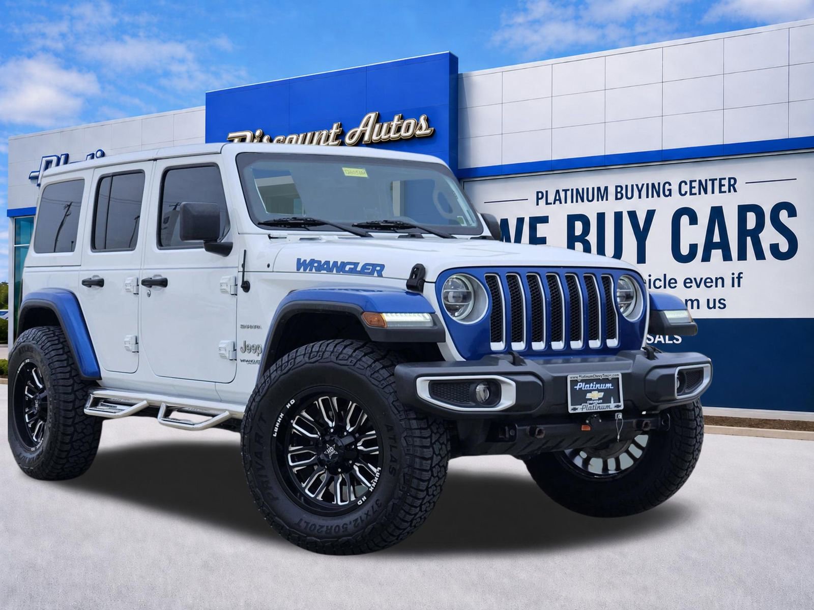 Used 2018 Jeep Wrangler Unlimited Sahara AWD/4WD image 1