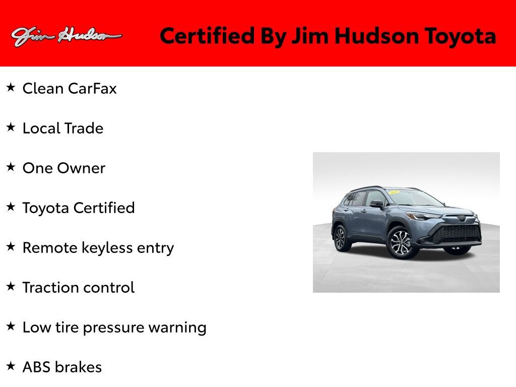 Certified 2025 Toyota Corolla Cross AWD Hybrid image 3