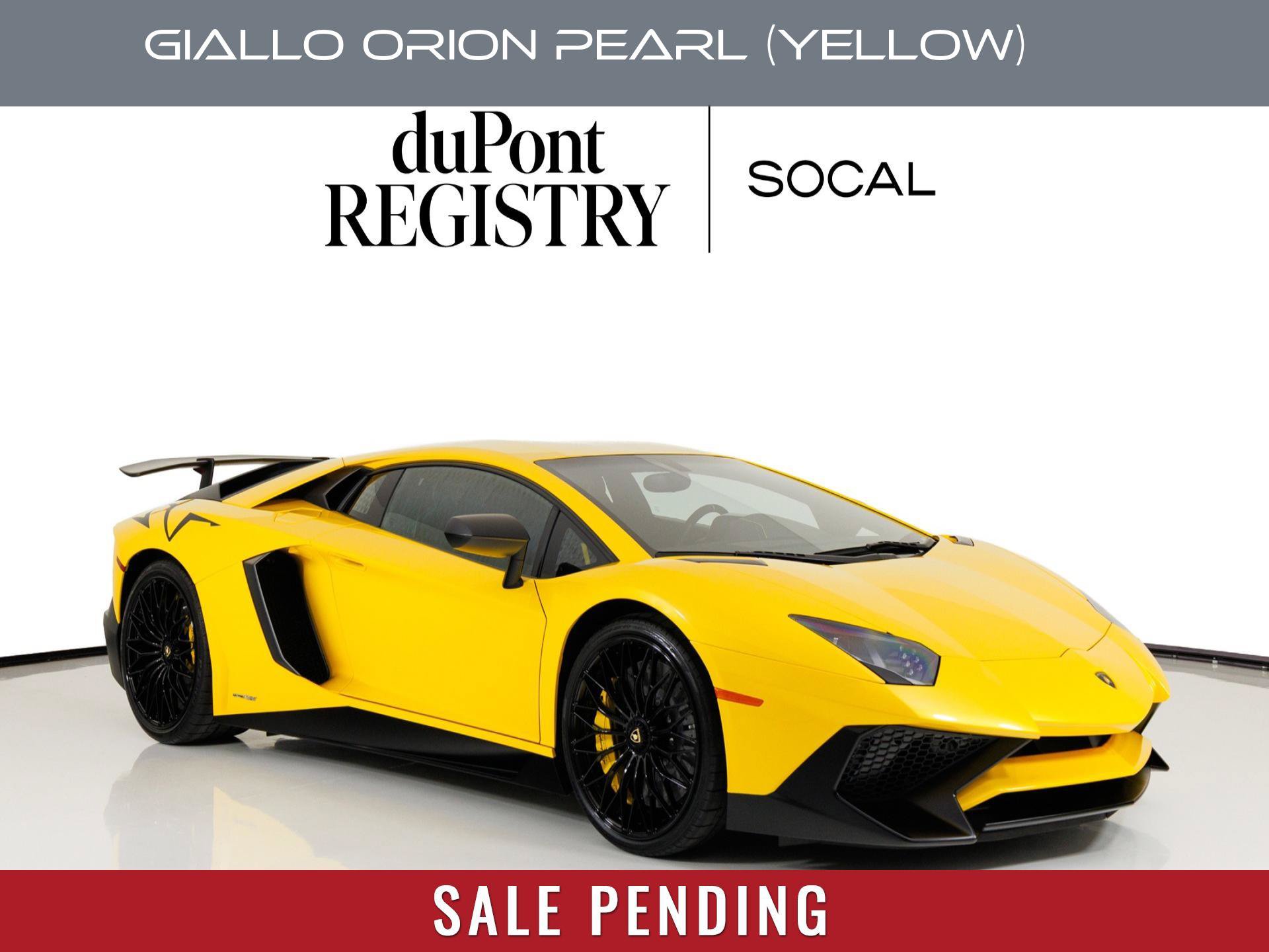 Used 2016 Lamborghini Aventador LP 750-4 Superveloce AWD/4WD image 1