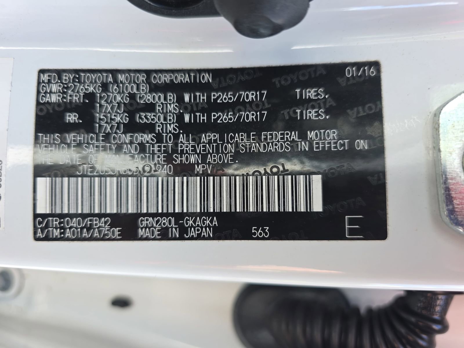 Used 2016 Toyota 4Runner SR5 RWD image 34