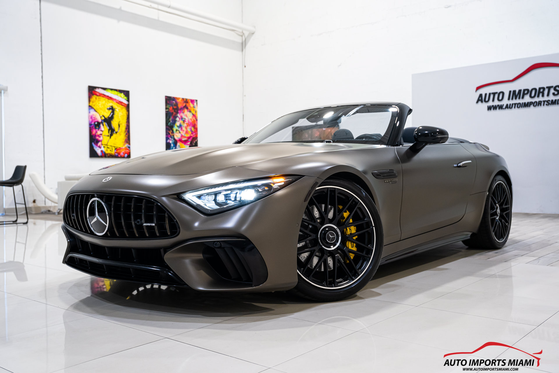 Used 2022 Mercedes-Benz SL 55 AMG 4MATIC image 37