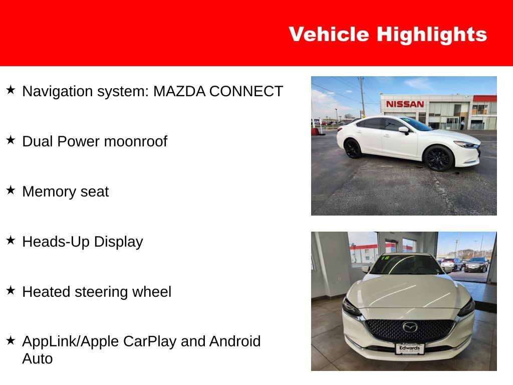 Used 2018 MAZDA MAZDA6 Signature image 9