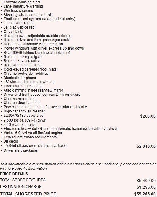 Used 2017 GMC Sierra 2500 SLT image 8