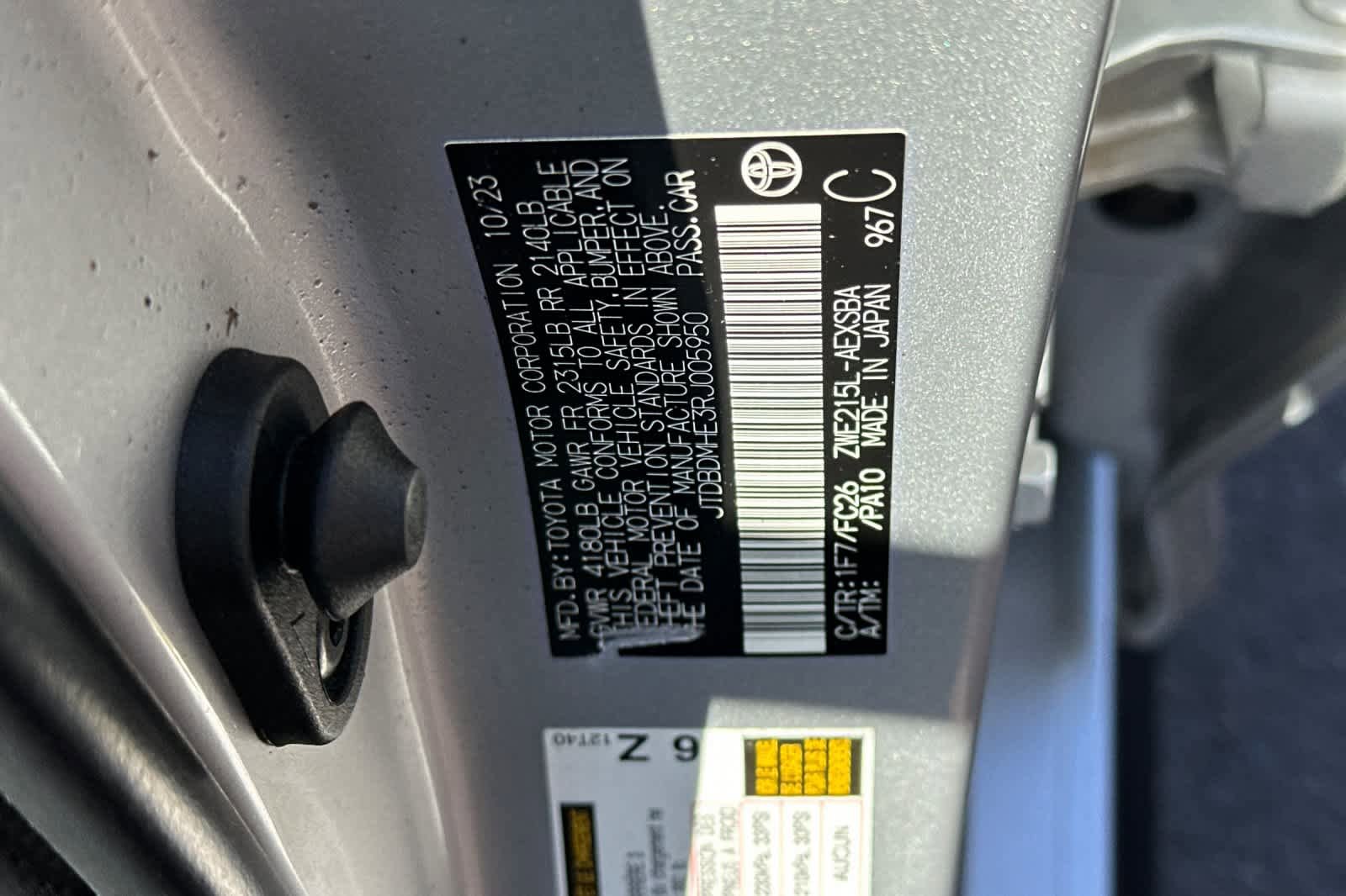 Used 2024 Toyota Corolla SE AWD/4WD image 27