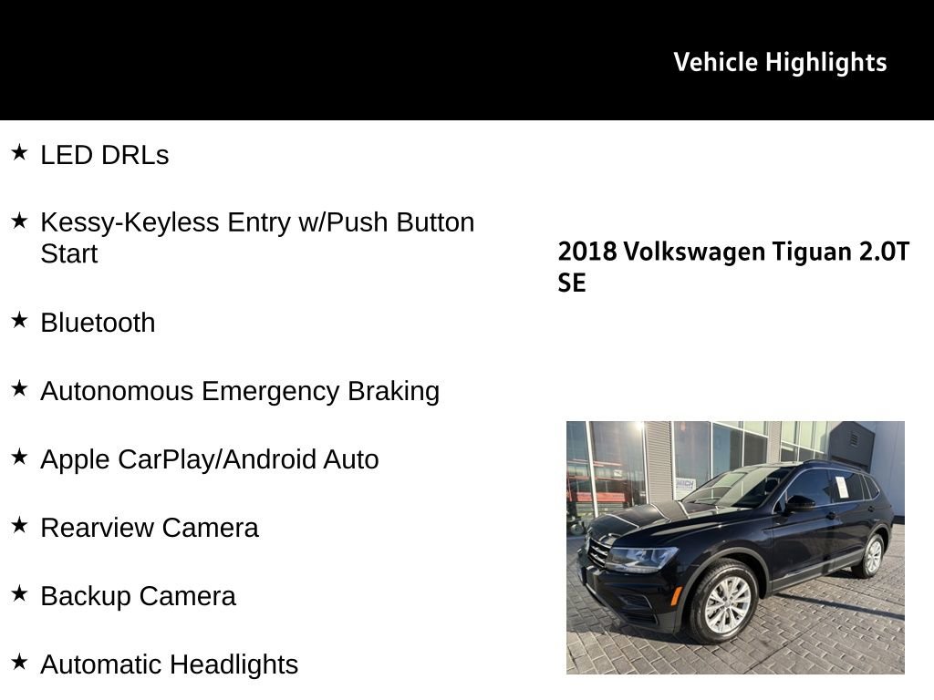 Used 2018 Volkswagen Tiguan SE image 26
