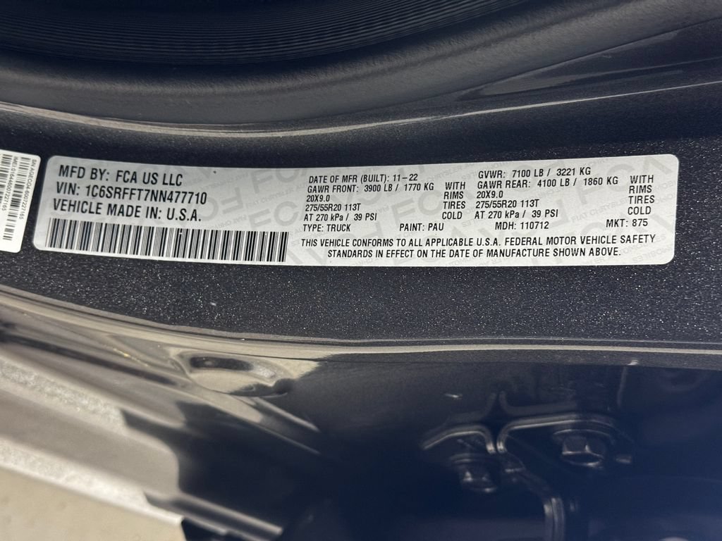 Used 2022 RAM 1500 Lone Star AWD/4WD image 43
