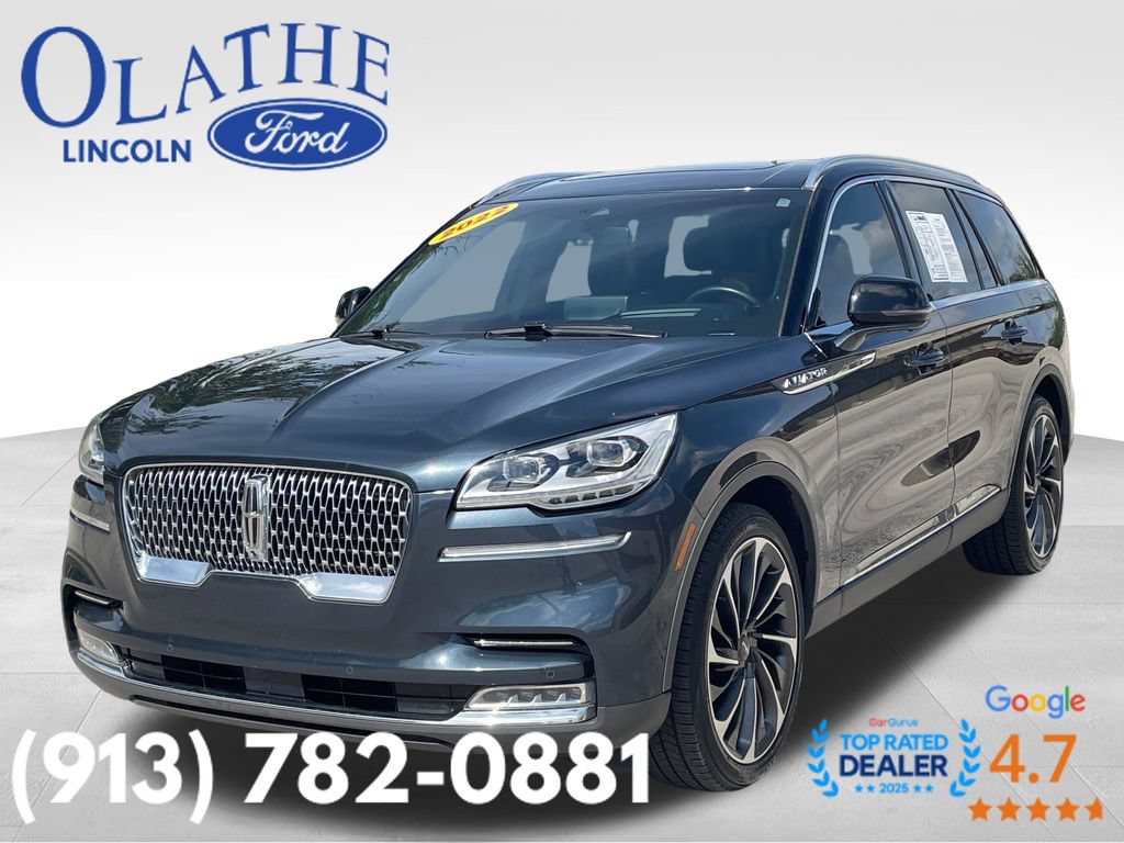 Certified 2022 Lincoln Aviator Reserve w/ Equipment Group 201A AWD/4WD image 1