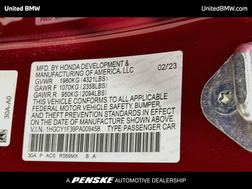 Used 2023 Honda Accord EX image 21
