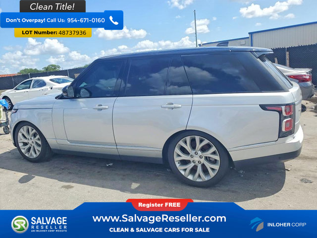 Used 2019 Land Rover Range Rover HSE AWD/4WD image 3