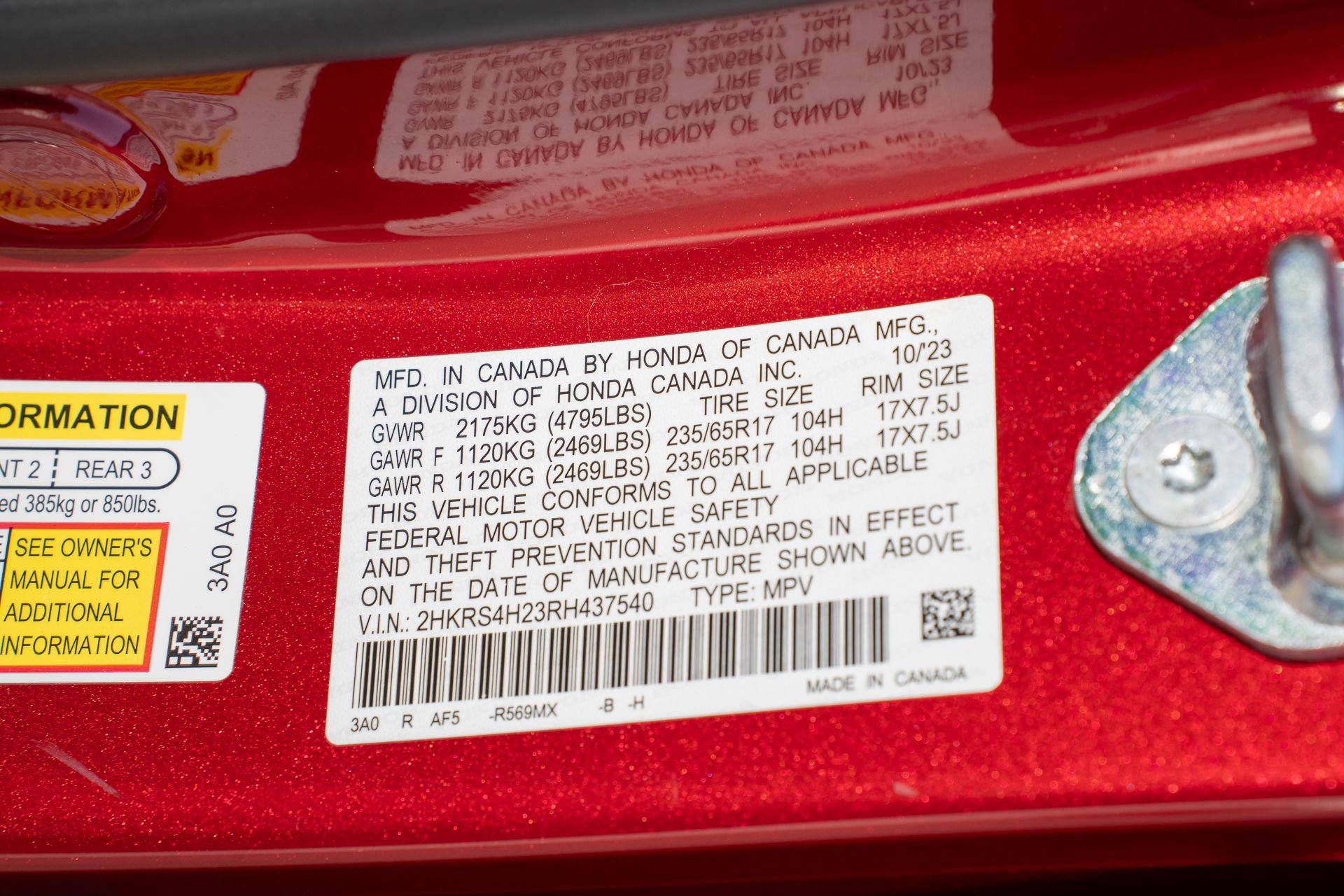 Certified 2024 Honda CR-V LX image 36