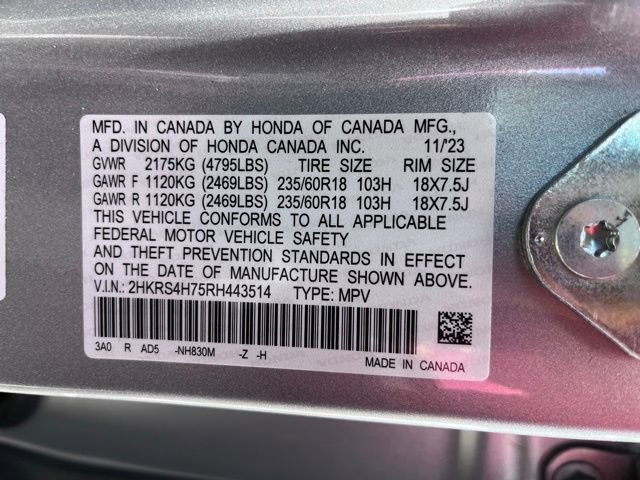 Used 2024 Honda CR-V EX-L image 13